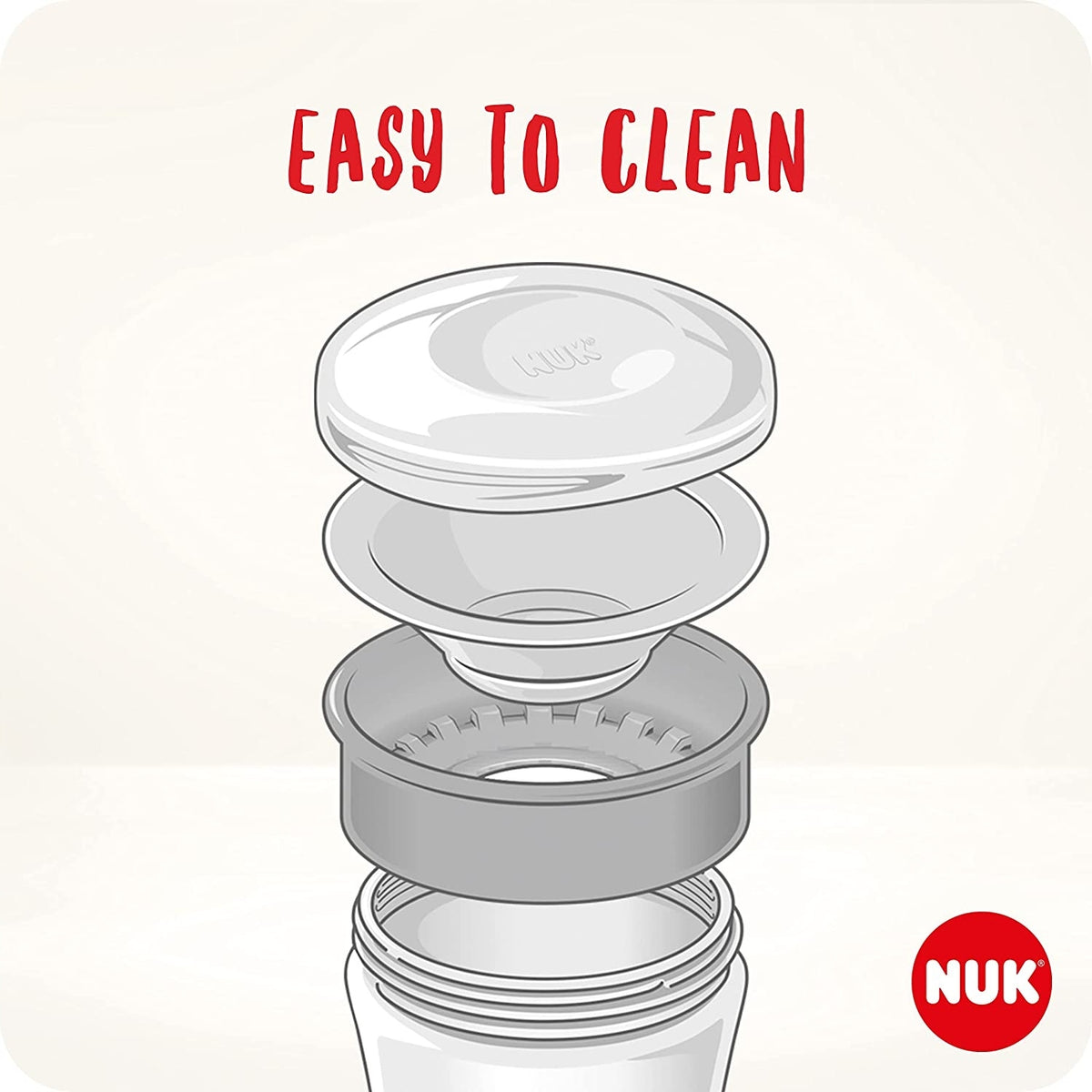 NUK Magic Cup NON-SPILL CUP 360° spout