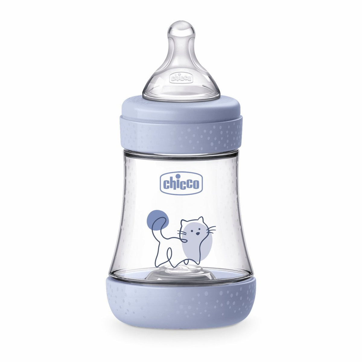 Chicco Perfect5 flaske 150 ml langsomt flow blå 0m