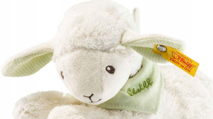 STEIFF jucărie de pluș cu cutie muzicală "Știi câte stele sunt" OAIA LENNY 24 cm