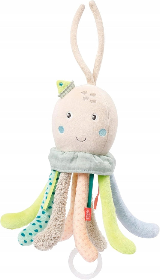 FEHN przytulanka zawieszka z pozytywką OŚMIORNICA 24 cm