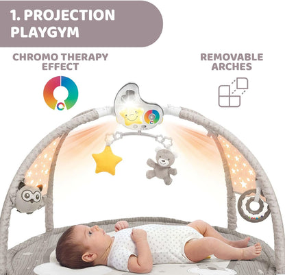 CHICCO Enjoy Colors Gym tapis d'éveil 3 en 1 + projecteur