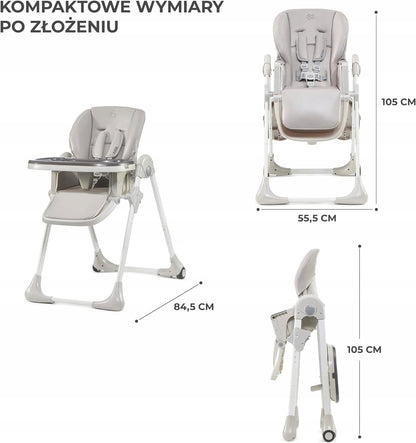 KINDERKRAFT YUMMY etetőszék tálcával