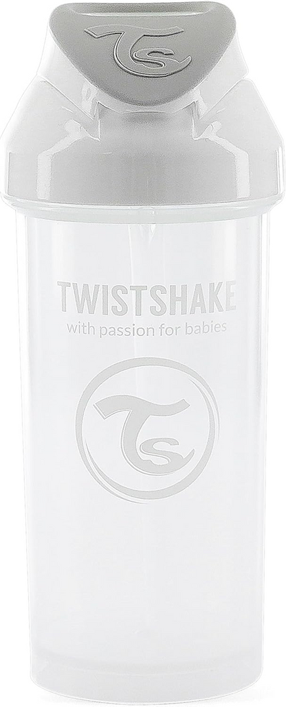TWISTSHAKE Straw Cup kubek niekapek ze słomką 360 ml 6 m+
