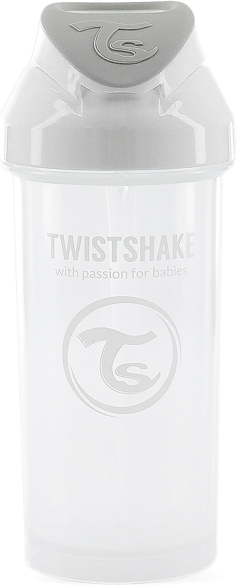 TWISTSHAKE Straw Cup kubek niekapek ze słomką 360 ml 6 m+