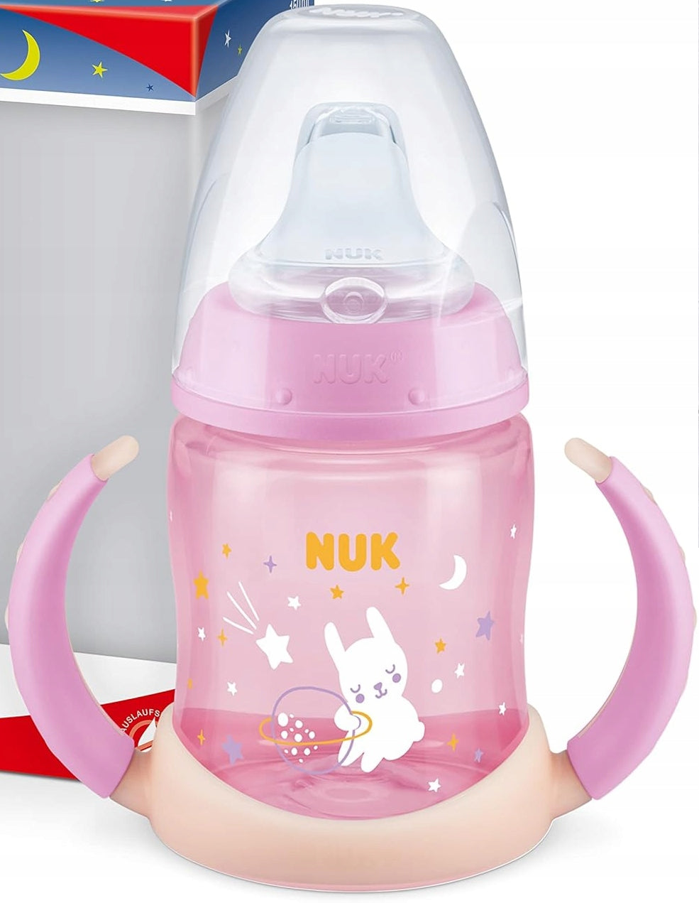 NUK Learner Cup KUBEK 150 ml wskaźnik temperatury ŚWIECI W CIEMNOŚCI