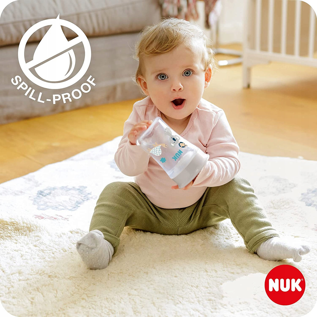NUK Magic Cup NON-SPILL CUP 360° spout