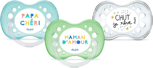 DODIE anatomischer Schnuller 18 Monate+ x3