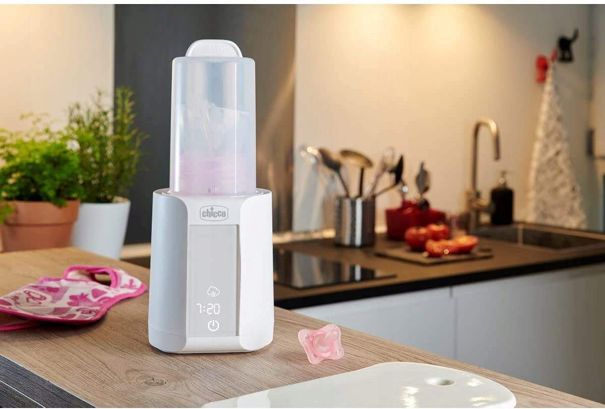 CHICCO flessenwarmer + 2-in-1-sterilisator