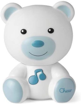 CHICCO DreamLight transportabel LED-natlampe med melodier 11 x 14 cm