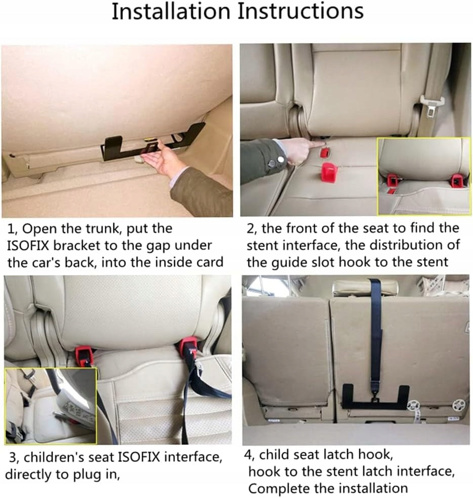 GEEVORKS uniwersalny zestaw montażowy adapter ISOFIX