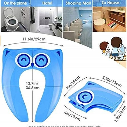 GIMARS réducteur de toilette PLIABLE