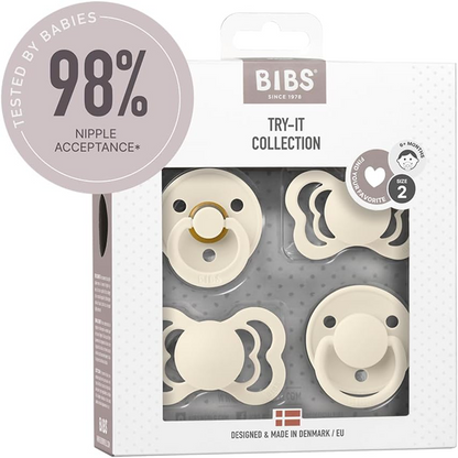 BIBS TRY-IT cumisüveg szett 6–18 hónap