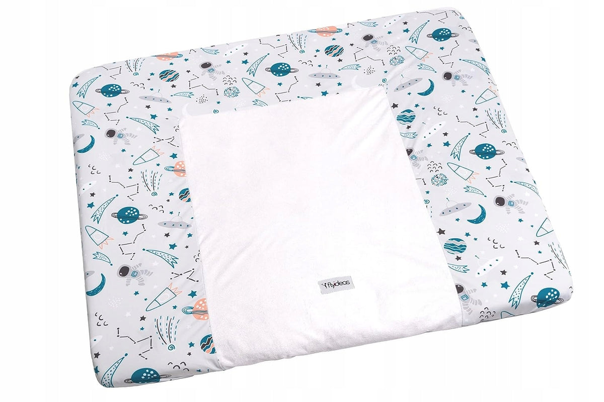 FLYIDEAS housse pour matelas à langer 75x85 x2