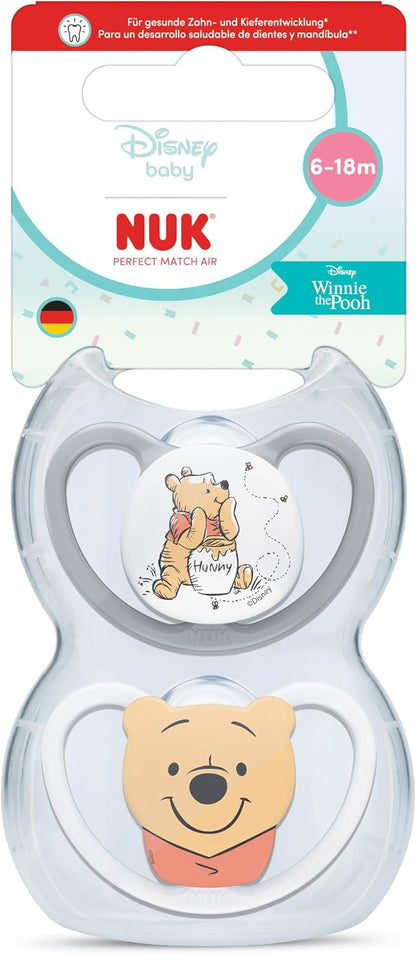 NUK Perfect Match Air sut 6-18m x2 DISNEY
