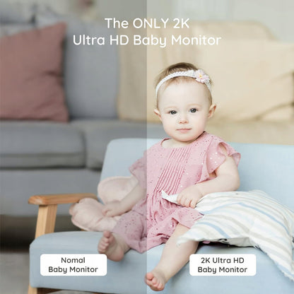SIMSHINE Baby Pro caméra babyphone électronique 2K FHD + mât