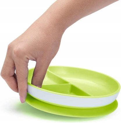 MUNCHKIN Stay Put tripod dish with suction cup. x2