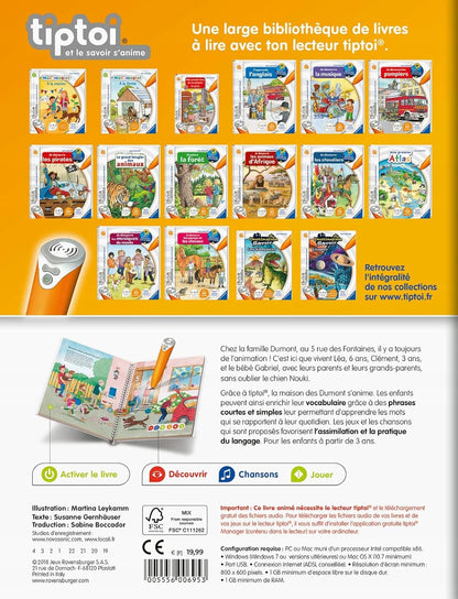 RAVENSBURGER TIPTOI carte pentru pix interactiv VERSIUNE FRANCEZĂ