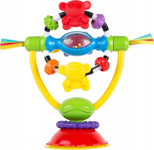 PLAYGRO zabawka z grzechotką i przyssawką do krzesesełka stolika 19,5 cm