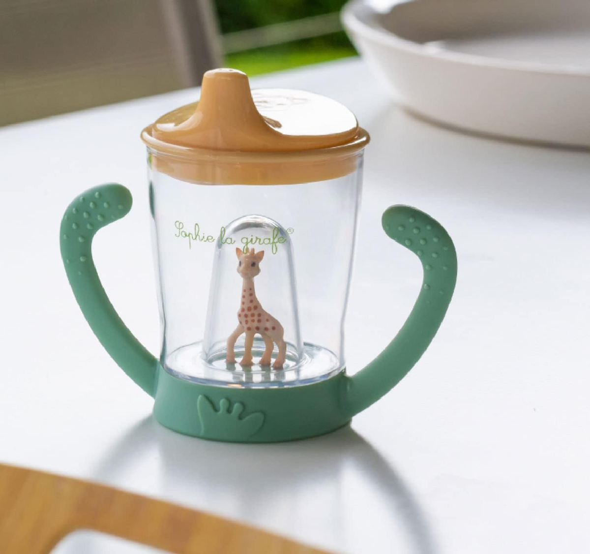 VULLI Sophie la Girafe-kop med drikketud 180 ml 6 m+