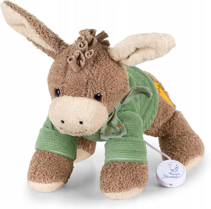 STERNTALER Âne Emmilius DOUDOU avec BOÎTE À MUSIQUE 20 cm