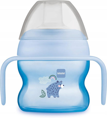MAM Starter Cup cseppmentes itatópohár 150 ml 4 hónap+ MEDVE