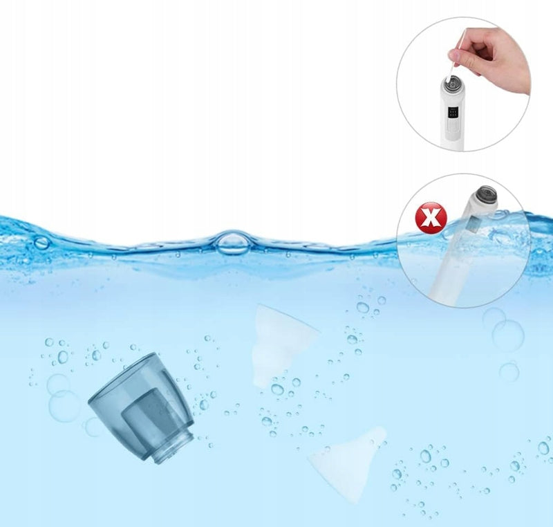 URAQT aspirator elektryczny do nosa 2 końcówki 0 +