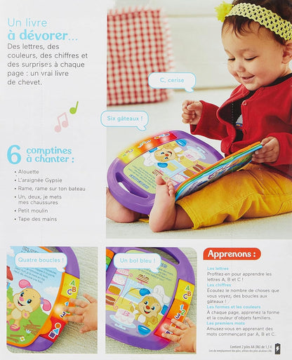 FISHER-PRICE CDH39 carte educațională electronică LIMBA FRANCEZĂ