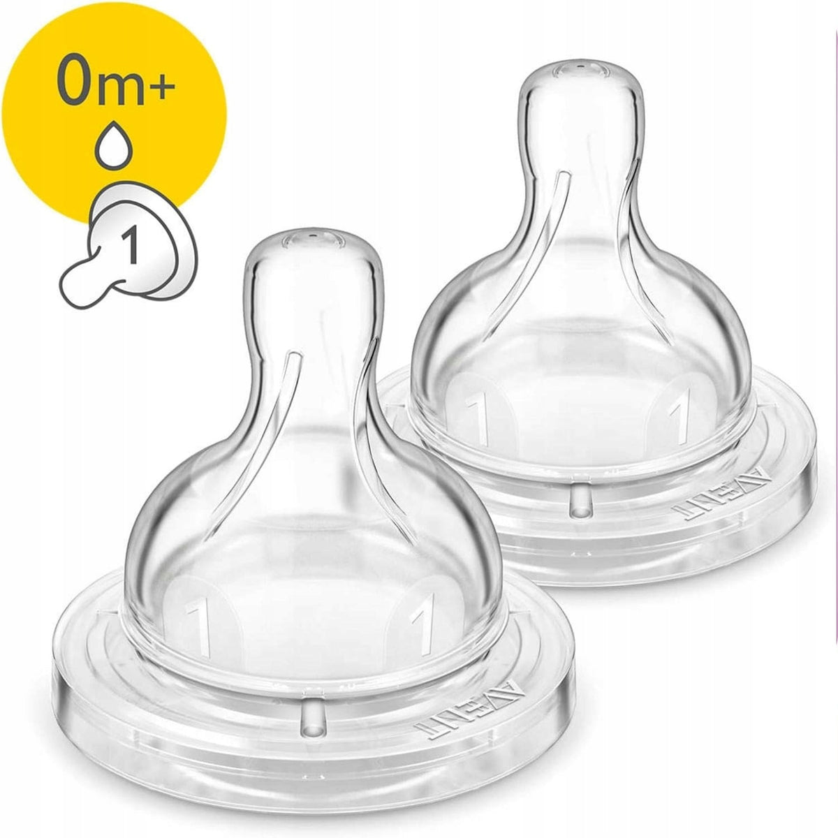 PHILIPS AVENT Classic+ Tétines anti-coliques 0m+ x2