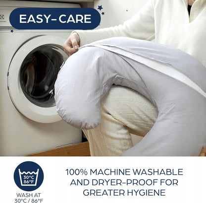 NIIMO coussin multifonctionnel de grossesse pour l’allaitement + housse