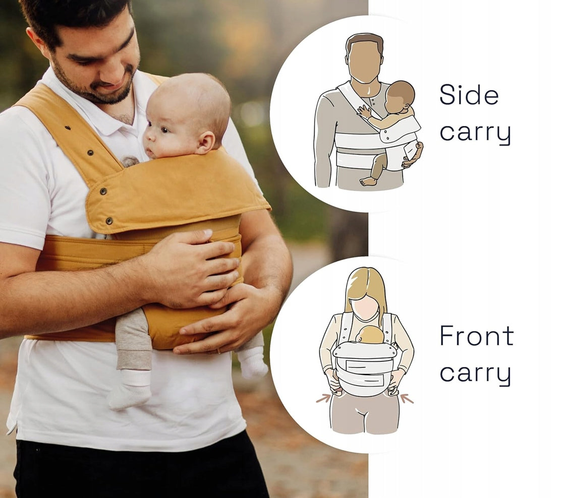 MARSUPI 2.0 nosidełko ergonomiczne S/M 3,5 - 15 kg