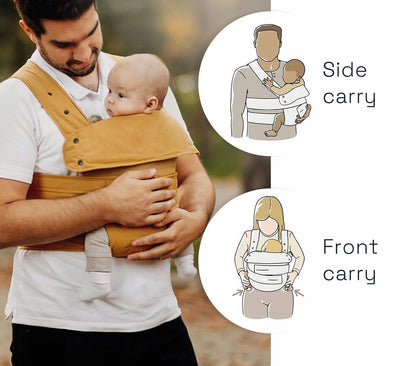 MARSUPI 2.0 ergonomikus babahordozó S/M 3,5 - 15 kg