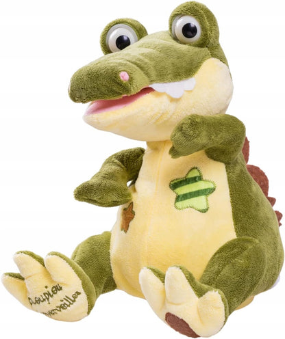 PIOUPIOU ET MERVEILLES interaktív Paulo Le Croco 29 cm táncol és énekel