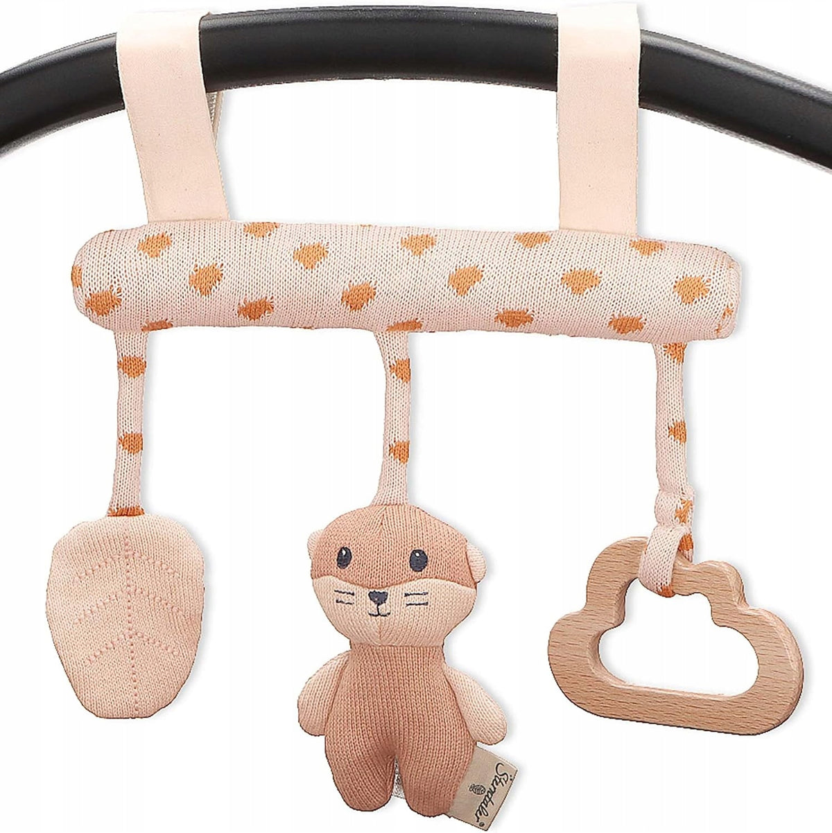 STERNTALER trapèze suspension pour poussette anneau de dentition en bois LOUTRE OTTI 20 cm
