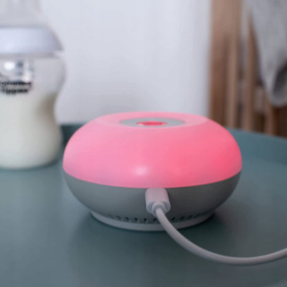 TOMMEE TIPPEE DreamMaker lampka nocna z czujnikiem, różowa, zasilanie USB, do pokoju dziecka