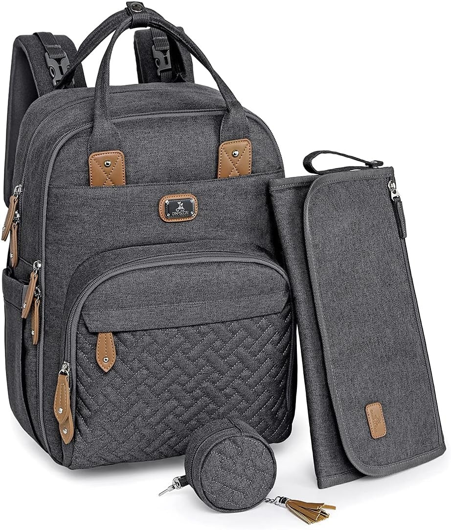 DIKASLON sac à dos pour poussette avec accessoires