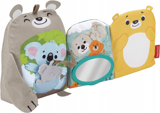 FISHER-PRICE aktivní senzorická knížka 3m+