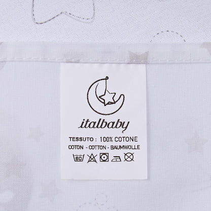 ITALBABY 3-delt sengesæt til barnevogn 80x110 /25x35 /35x75