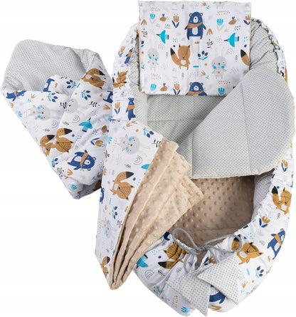 MEDIPARTNERS KOKON stopcontact + inzetstuk 5-delig