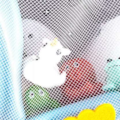 REER MyHappyPingu net-organizer til badekar med sugekopper PINGVIN