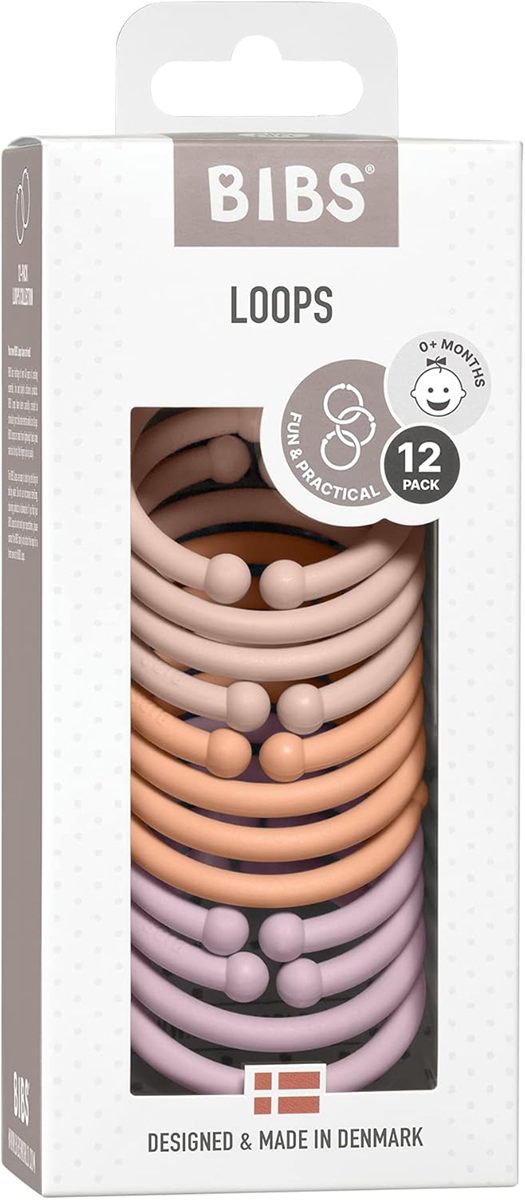 BIBS LOOPS 12er-Set Mehrzweck-Anhänger
