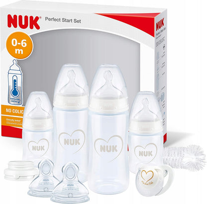 NUK Perfect Start-set 0-18 met temperatuurcontrole