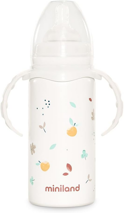 MINILAND Thermobaby rozsdamentes acél termosz cumisüveg 240 ml 0+
