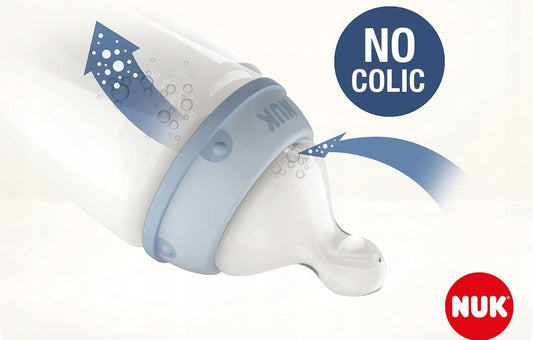 NUK First Choice+ 6-18 μμ ΜΠΟΥΚΑΛΙ 300 ml ένδειξη θερμοκρασίας