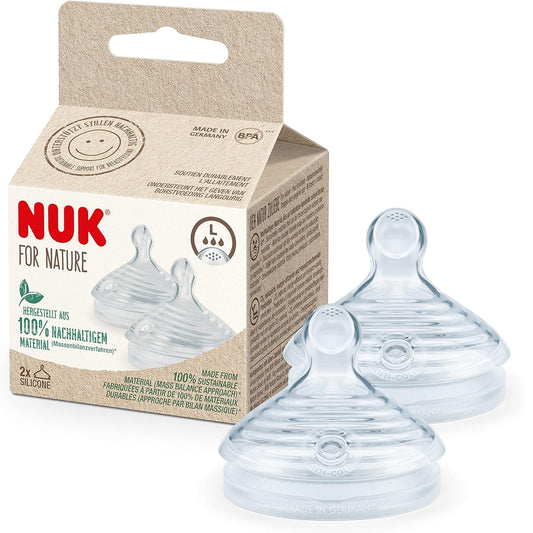 NUK for Nature savička na láhev x2 L 18-36 měsíců