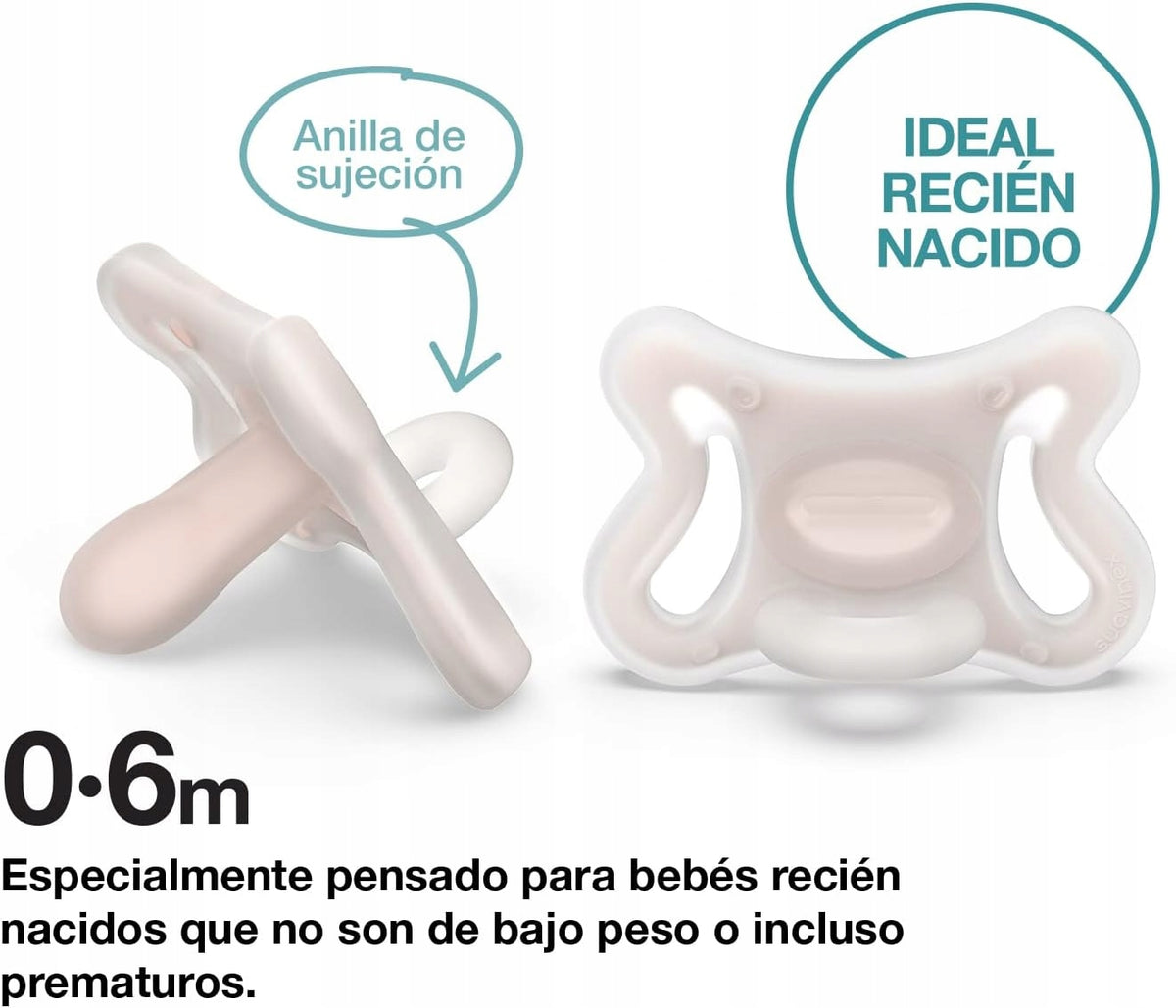 SUAVINEX ZERO ZERO nyugtató cumi 0–6 hónap SX PRO