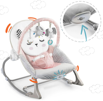 NUKIDO baby rocker, bouncer for infants