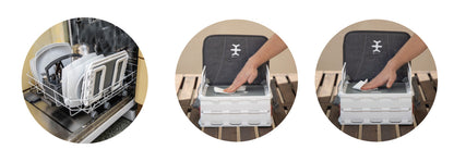 NIKIDOM chaise haute de voyage REHAUSSEUR 6mois+ max. 15kg