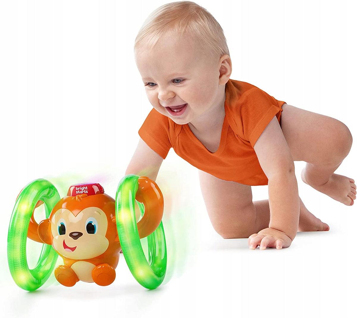BRIGHT STARTS Roll&Glow Interactive toy