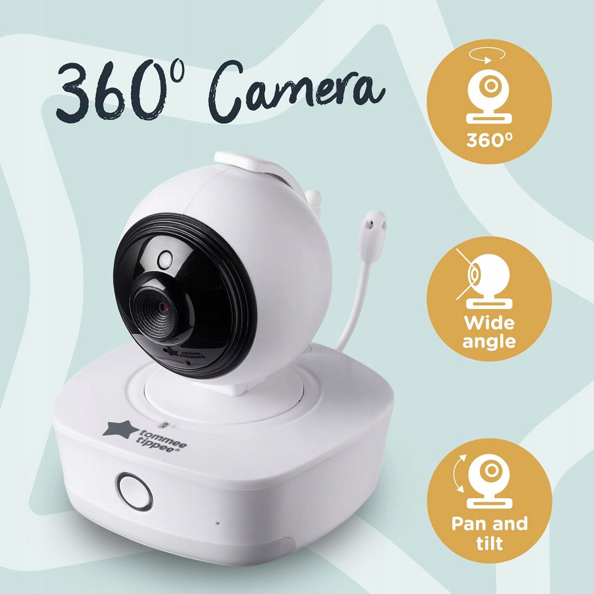 TOMMEE TIPPEE digitale babyfoon 4.3" + bewegingssensor