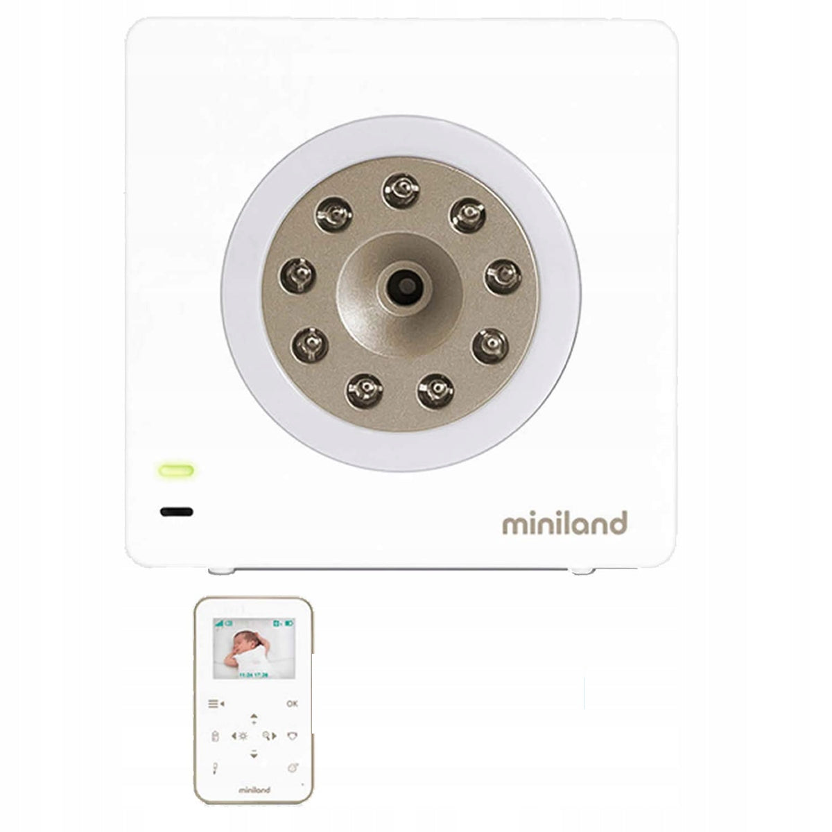 MINILAND kiegészítő kamera a DIGIMONITOR 2.4 babaőrhöz + állvány